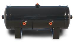 Air Lift Black 2 Gallon Air Tank Six 1/4 in. Ports - Click Image to Close